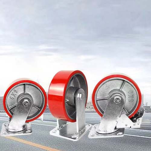 150 -миллиметровая платформа Dolly Electric Power Cart Caster Wheel