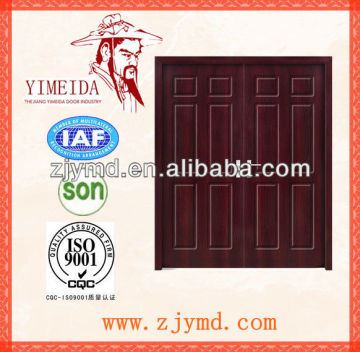 pvc decoration wooden door