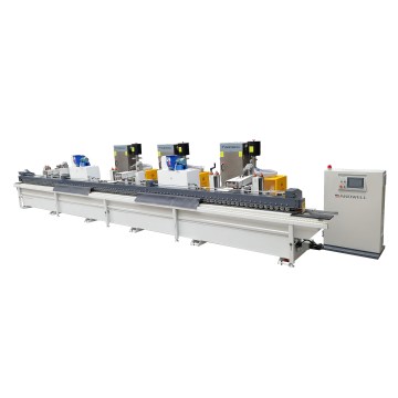 Linear UV Paint Vacuum Edge Spraying Milling Machine