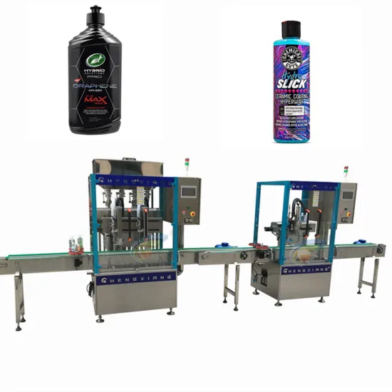 Automatic Flip Bottle Spray Filling and Capping Machine for Liquid Ceramic Coating and Shampoo