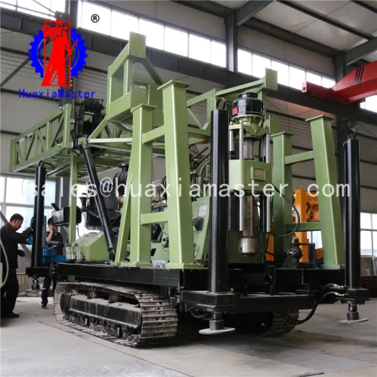 Deep core samplin soil land drilling machine XYX-44A bore well drilling truck price
