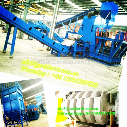 Cast Iron Crusher, Steel Scrap Crushing Machine