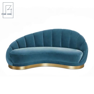 Multi-Colors Fabric Velvet Sofa: Special Modern Sofa Design