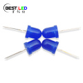 Super Bright 8mm Diffused Blue LED Lamp 465nm