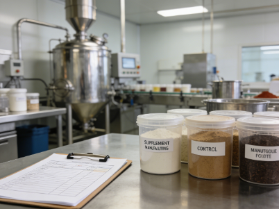 supplement manufacturing documents