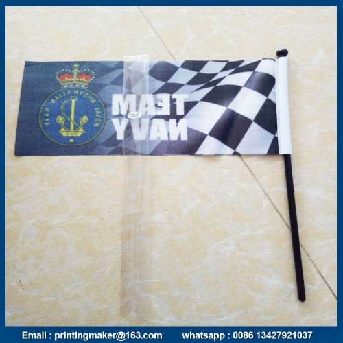 Custom Hand Held Flags Country National Banner Flag