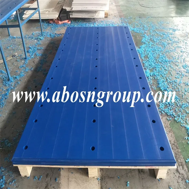 UHMWPE Plastic Wharf Sliding Bumper Covers Pad