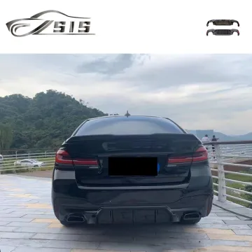 5Series G30 G38 M5 Rear Diffuser - Carbon Fiber Bumper Lips & Spoiler