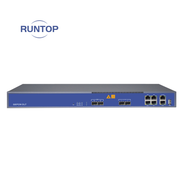 Layer 3 EPON 2 PON Port OLT