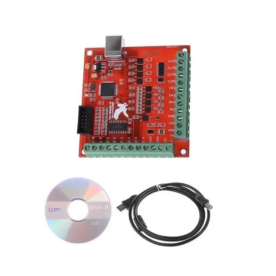 4 Axis USB CNC Controller Card for Mach3 - 100KHz Breakout Board (WinXP/Win7 Compatible)