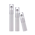 5 ml 10ml 15 ml de plástico vacío recargable crema de ojos Roller de metal botella sin aire