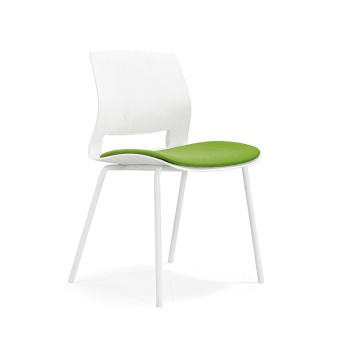 Manufacturer Price for Leisure Stackable Training PP Plastic Guest Chairs