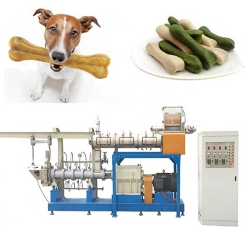 Automatic Pet Chew Stick Extruding Production Line for Dog Treats Snacks