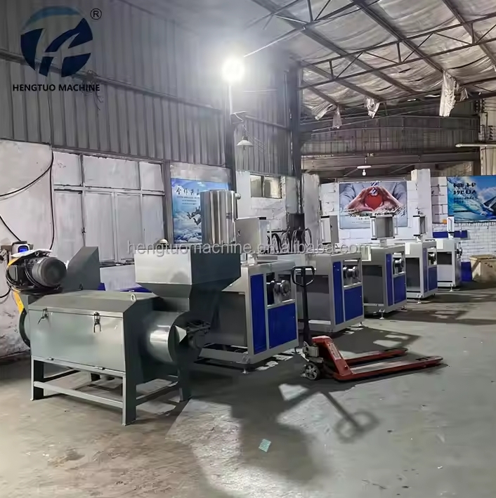 מכונת ייבוש סרט פסולת רטוב מפלסטיק