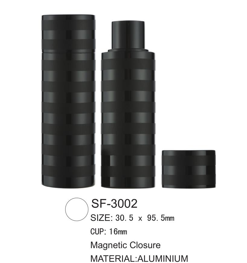 Aluminium Magnetic Closure Stick Foundation Container