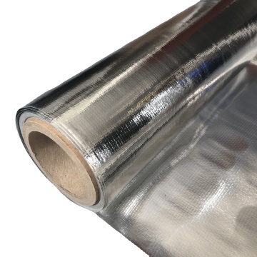 Dampfbarriere isoliertes Gewebe: Aluminium/metallisierte gewebte Gewebe zur Dachwärmeisolierung