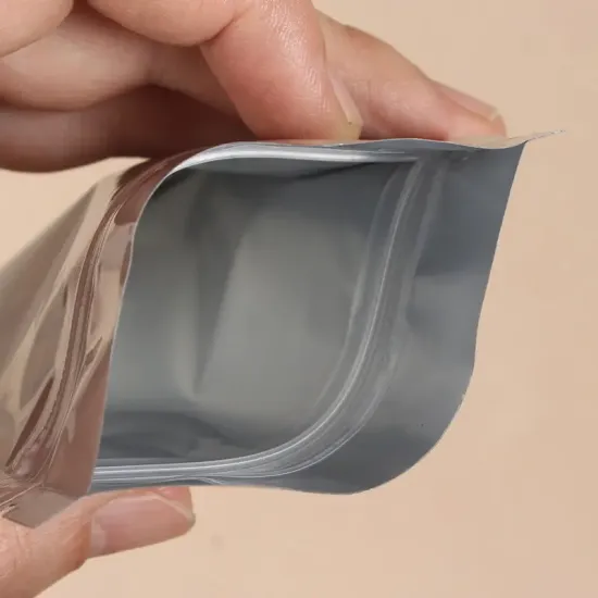 2 Gallons Coloerd Stand up Pouch White Black Blue Aluminum Foil Laminated PE Plastic Bags for Nuts