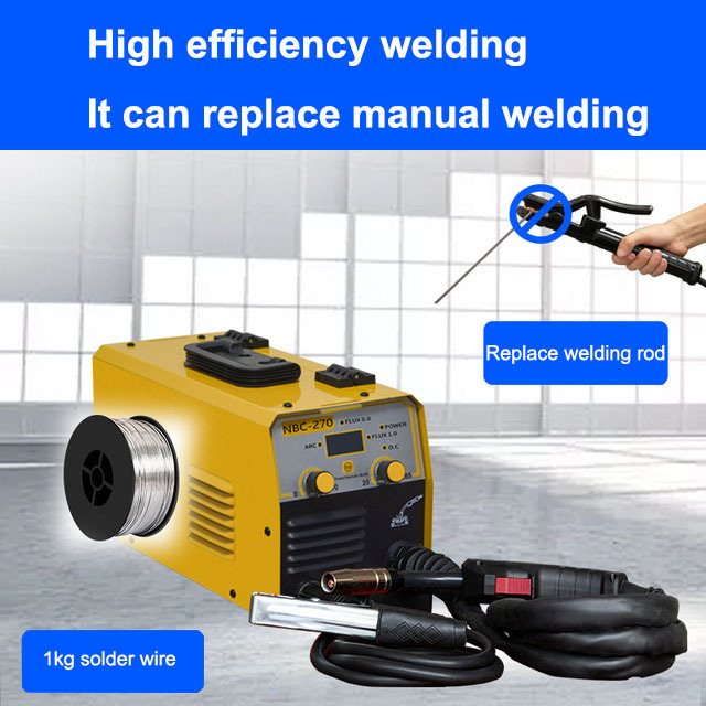 110V/220V Portable Mini CO2 Shielded Automatic Welder: A Versatile 2-in-1 MIG/MMA Welding Machine with 250A Output and IGBT Inve