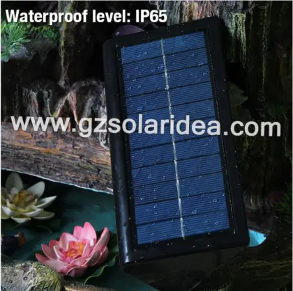 Integrated Solar Wall Light 3.5W With Motion Sensor