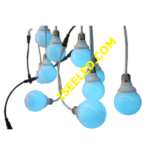 Warna Berubah Lampu Bohlam Led Berwarna-warni