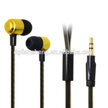 Cheap colorful plastic in-ear earphone earbuds for mp3 for mobile for tablet