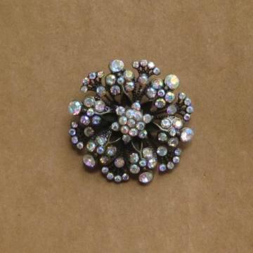 crystal vintage jewel rhinestone brooches
