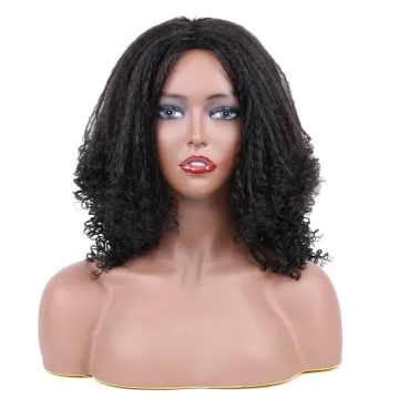 Hot sell cheap curly long yaki synthetic hairs  mongolian kinky curly hair wig short kinky curly wigs  afro kinky curly  wigs