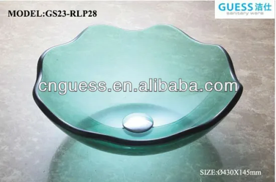 Modern glass basin (GS23-RLP28)