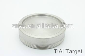 High purity Titanium Aluminum alloy target 99.99% 4N TiAl target