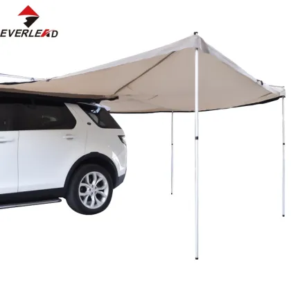 Waterproof 420D Oxford Fox Wing Side Awning for Outdoor Car Camping