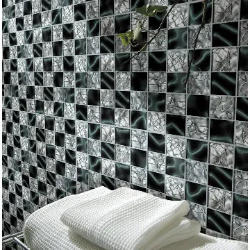 Black&white glass mosaic series(G848011)