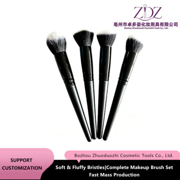 All Black 10Pcs Brush Set
