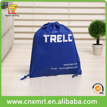 Cheap non woven drawstring bag for clothes or shoes