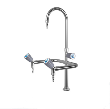 Stainless steel faucet Triple outlet