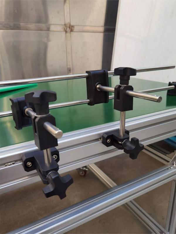 Conveyor Guide Rail Brackets and Guardrail Clamp Components for Modular Belt Conveyors