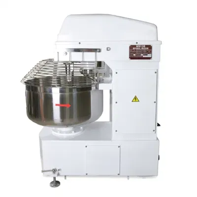 Industrial High Quality Bakery Dough Kneading Machine Bread Spiral Mixer Machine