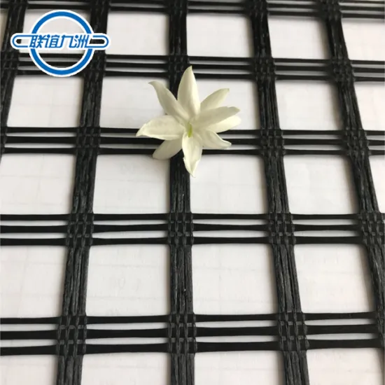 Earthing material uniaxial polyester geogrid price for soft soil subgrade reinforced