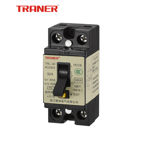 TRL-40 Series 10MA/15MA встроенный электрический выключатель утечки