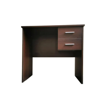 L-Shaped Wood Office Desk with Drawers - Customized Manager Computer Desk