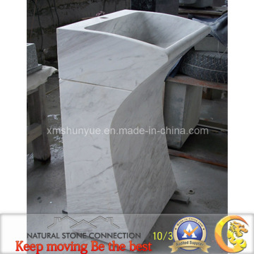 Natural White Marble Basin and Sinks