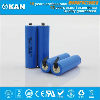 KAN 2.4V 2xAA 600mah Ni-MH rechargeable battery pack for personal care device