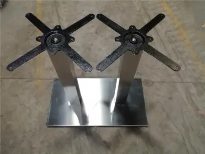 Rectangle S/S Table Base Stainless Steel Base