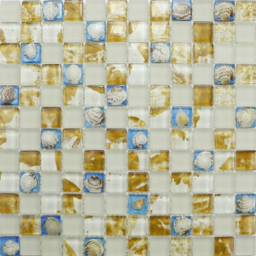 Crystal Glass Mosaic with Ice Broken FTU3