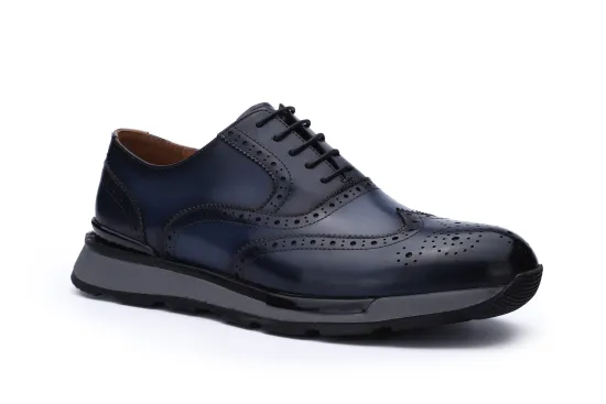New FashionMenLace-up Business Dress Leather Shoes