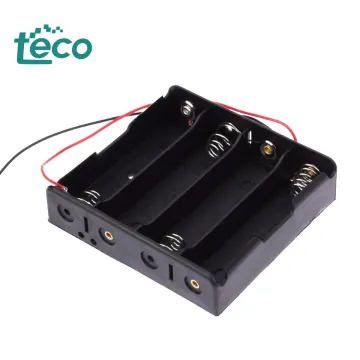 18650 Battery Rack 4-Slot ABS Battery Holder Kit with Wire: Secure Storage and Management Solution