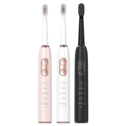 Seago SG-2320 Smart Electric Toothbrush: 5 Brushing Modes & Charging Reminder Function - Rechargeable