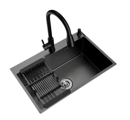 Black Nano Kitchen Sink