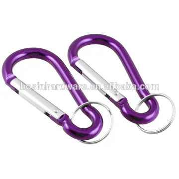 Promotional Durable Carabiner Metal Nice Carabiner With Keychain