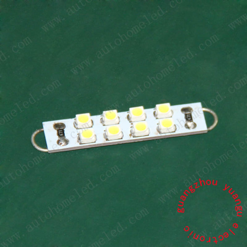 12V New Design Festoon Hook 8PC 1210 SMD LED Chip Auto Festoon LED Bulb C5w