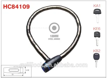 HC84109 Carapace Motorbike Safety Lock with keys